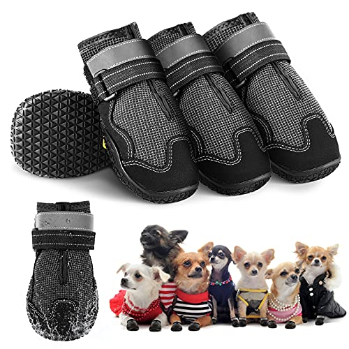 Anti-Slip Dog Boots (Set of 4)