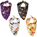 Halloween Dog Bandana 4-Pack