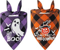 'BOO' Halloween Dog Bandana