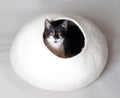 Wool Felt Cat Cave Bed