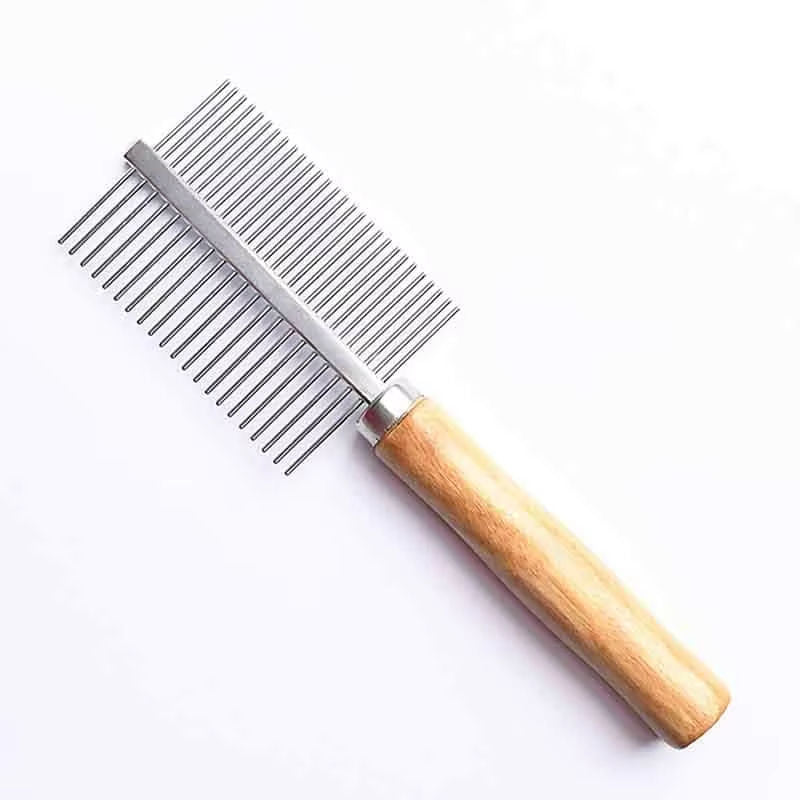 Stainless-Steel Grooming Comb