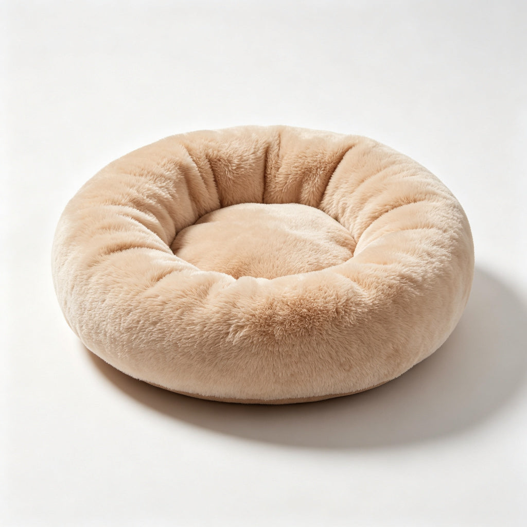 Calming Dog Bed — Donut Shape, Anti-Anxiety